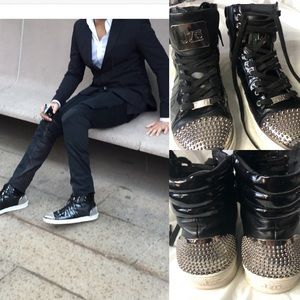 J75 By JUMP patent sneaker stud hardware sz 13